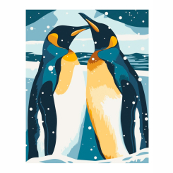 Товари для малювання - Картина за номерами Art Craft Пінгвіни 40х50 см (11590-AC) Товари для малювання - Картина за номерами Art Craft Пінгвіни 40х50 см (11590-AC)