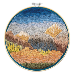Наборы для творчества - Набор для вышивки гладью Brushme Горное дыхание (EMBR004)