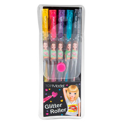 Канцтовари - Набір кольорових гелевих ручок TOP Model 5 шт в упаковці (046683)