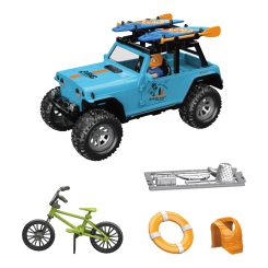 Транспорт и спецтехника - Игровой набор Otamanko Автотуризм Внедорожник с 2 досками для серфинга и велосипед (5320292)