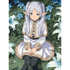 Товары для рисования - Картина по номерам Art Craft Фрирен 30 х 40 см (16519-AC)