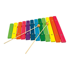 Музыкальные инструменты - Музыкальный инструмент Деревянный ксилофон Bino (86554)
