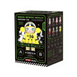 Фигурки персонажей - Коллекционная фигурка-сюрприз Pop Mart 2-B Mega space molly (SM-01)