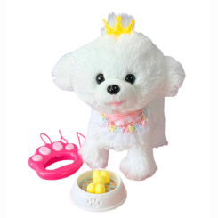 Мягкие животные - Интерактивная игрушка AiDA Princess Dog (2986096053978)