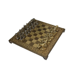 Настольные игры - Шахматы Manopoulos Спартанские воины 28 х 28 см 3.4 кг Коричневый (S16MBRO)