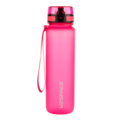 Пляшки для води - Пляшка для води Uzspace Frosted рожева 1000 мл (6955482370995) Пляшки для води - Пляшка для води Uzspace Frosted рожева 1000 мл (6955482370995)