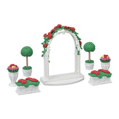Меблі та будиночки - Набір іграшкових меблів Sylvanian Families Квітковий сад (5361)