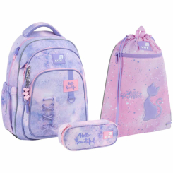Рюкзаки та сумки - Шкільний набір Kite Education Fancy (SET_K26-763M-1)