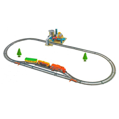 Железные дороги и поезда - Игровой набор Shantou Jinxing Железная дорога (8591)