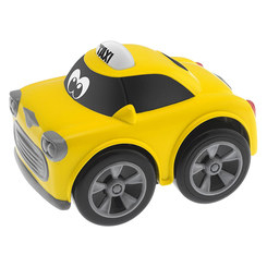 Машинки для малюків - Іграшка інерційна CHICCO Turbo Team Машина Timmy Taxi CHICCO (07904 00) (07904.00)