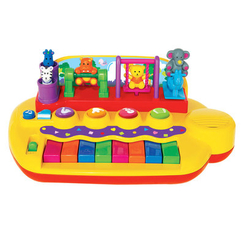 Развивающие игрушки - Игрушечное пианино Kiddieland Зверята на качелях (033423)