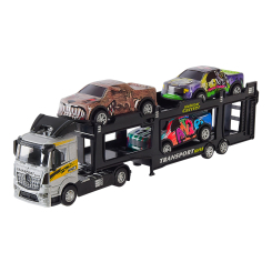 Транспорт і спецтехніка - Ігровий набір Автопром Трейлер сірий (AP7508/1)