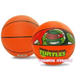 Спортивные активные игры - Мяч баскетбольный резиновый Turtles (LB004)