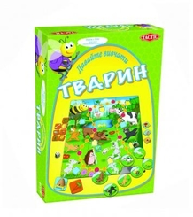 Інтелектуальні ігри - Настільна гра Давайте вивчати тварин Tactic (40305)