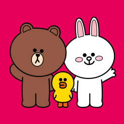 Товари для малювання - ​Картина за номерами Santi Лайн Френдс Браун, Саллі та Коні 25 х 25 см (955015)