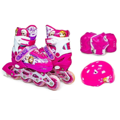 Ролики детские - Комплект роликов "Frozen" Pink (размер 35-38) 1172502856