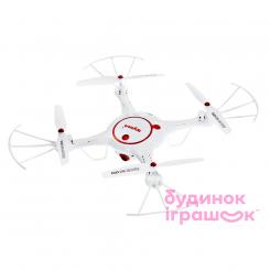 Радіокеровані моделі - Квадрокоптер Syma X5UC із HD камерою білий 32 см (X5UC)