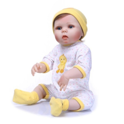 Ляльки - Силіконова колекційна Лялька Реборн Reborn Дівчинка Міра ( Вінілова Лялька ) Висота 55 См (427)