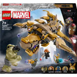 Конструкторы LEGO - Конструктор LEGO Marvel Мстители против Левиафана (76290)