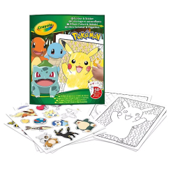 Товары для рисования - Раскраска Crayola Pokemon (04-2740G) Товары для рисования - Раскраска Crayola Pokemon (04-2740G)