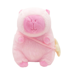 Мягкие животные - Мягкая игрушка Fyyvalur Друзья капибары Пани Капибара с сумочкой 30 см (99068) Мягкие животные - Мягкая игрушка Fyyvalur Друзья капибары Пани Капибара с сумочкой 30 см (99068)