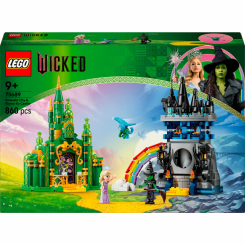 Конструкторы LEGO - Конструктор LEGO Wicked Эмеральд-сити и замок Киамо Ко (75689)