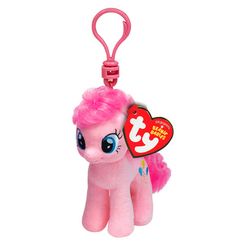 Брелоки - М'яка іграшка-брелок TY My Little Pony Пінкі пай 15см (41103)