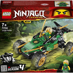 Конструкторы LEGO - Конструктор LEGO NINJAGO Тропический внедорожник (71700)