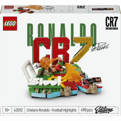 Конструктори LEGO - Конструктор LEGO Editions Cristiano Ronaldo​ – Soccer Highlights (43012)