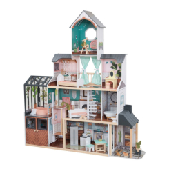 Меблі та будиночки - Ляльковий будиночок KidKraft Маєток Селести з літнім садом із ефектами (65979)