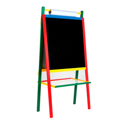 Дитячі меблі - Мольберт KOMAROVTOYS для малювання крейдою і фломастером (М404)