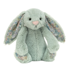 Мягкие животные - Мягкая игрушка Jellycat Зайчик зеленый S 18 см (BL6SGN)