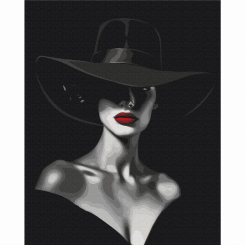 Товари для малювання - Картина за номерами Brushme Контрасти елегантності (BS53936)