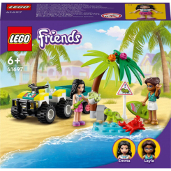 Конструкторы LEGO - Конструктор LEGO Friends Автомобиль защиты черепах (41697)