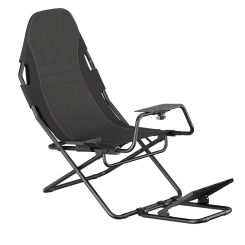 Меблі для геймерів - Кокпіт GamePro Black з кріпленням для керма, педалей та коробки передач (RS400B) Меблі для геймерів - Кокпіт GamePro Black з кріпленням для керма, педалей та коробки передач (RS400B)