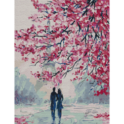 Товары для рисования - Картина по номерам Brushme Романтическая прогулка (BS51389)