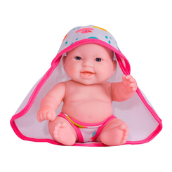 Пупсы - Пупс JC Toys Молли с розовым полотенцем 20 см (JC16822-3)