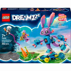 Конструкторы LEGO - Конструктор LEGO DREAMZzz Иззи и Бунчуро, игровой кролик (71490) Конструкторы LEGO - Конструктор LEGO DREAMZzz Иззи и Бунчуро, игровой кролик (71490)