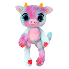 Мягкие животные - Мягкая игрушка Bubble Pops Вишневая коровка 34 см (2312004/10)