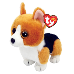 Мягкие животные - Мягкая игрушка TY Beanie Boo's Корги Colin 15 см (40242)
