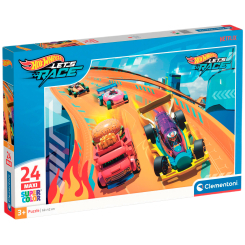 Пазли - Пазл Clementoni Maxi Hot Wheels 24 елементи (28523) Пазли - Пазл Clementoni Maxi Hot Wheels 24 елементи (28523)