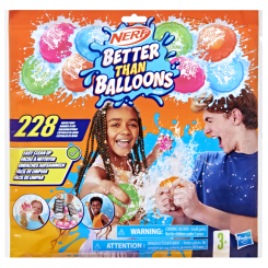 Боеприпасы - Игровой набор Nerf Better than balloons Водяные шары 228 штук (F8743)