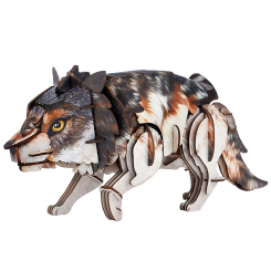 3D-пазли - Тривимірний пазл CubicFun Дикі тварини Сірий вовк (DS1180h) 3D-пазли - Тривимірний пазл CubicFun Дикі тварини Сірий вовк (DS1180h)