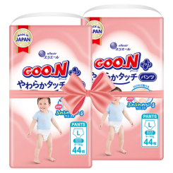 Товари для догляду - Трусики-підгузки Goo.N Plus L 9-14 кг 88 шт (21001511-2) Товари для догляду - Трусики-підгузки Goo.N Plus L 9-14 кг 88 шт (21001511-2)