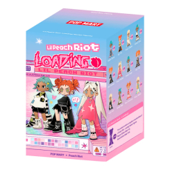 Фігурки персонажів - Колекційна фігурка-сюрприз Pop Mart Lil Loading Peach Riot (PRLL-01)