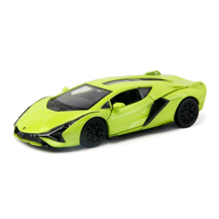 Автомодели - Автомодель Uni-Fortune Lamborghini Sian FKP 37 зеленая (554983/1)