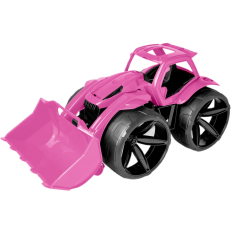 Машинки для малышей - Бульдозер Wader Maximus розовый (64560)