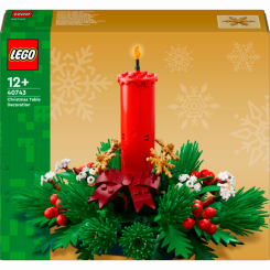 Конструкторы LEGO - Конструктор LEGO Iconic Декор для рождественского стола (40743)