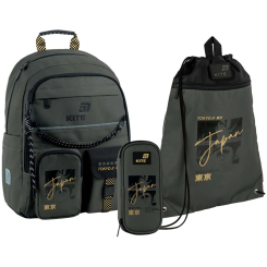 Рюкзаки и сумки - Школьный набор Kite Education Tokyo Vibe (SET_K26-584M-4)