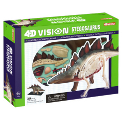 Научные игры, фокусы и опыты - Объемная модель 4D Master Стегозавр (FM-622016)